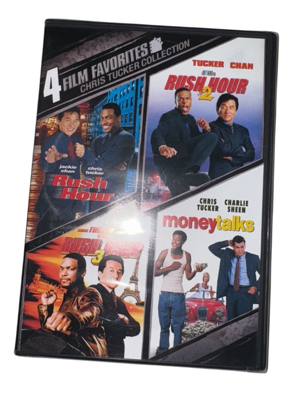 4-Film Favorites Chris Tucker DVD Collection - Rush Hour 2, 3, 4 & Money Talks